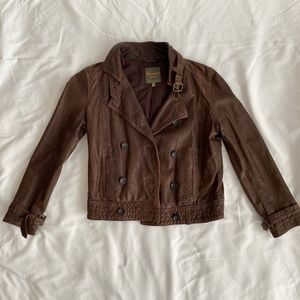 Wearmaster for Madewell | Brown Leather Jacket